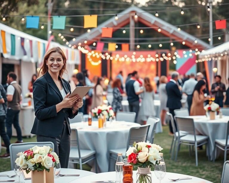 Eventmanager Dienstleistungen