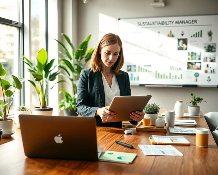 Nachhaltigkeitsmanager Unternehmen