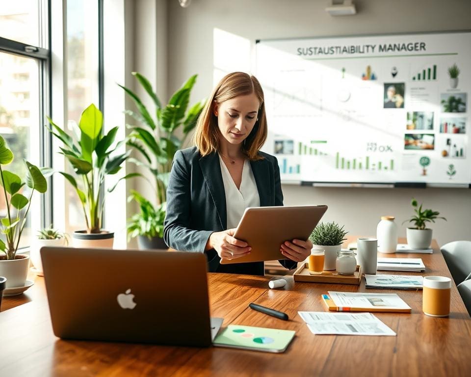 Nachhaltigkeitsmanager Unternehmen
