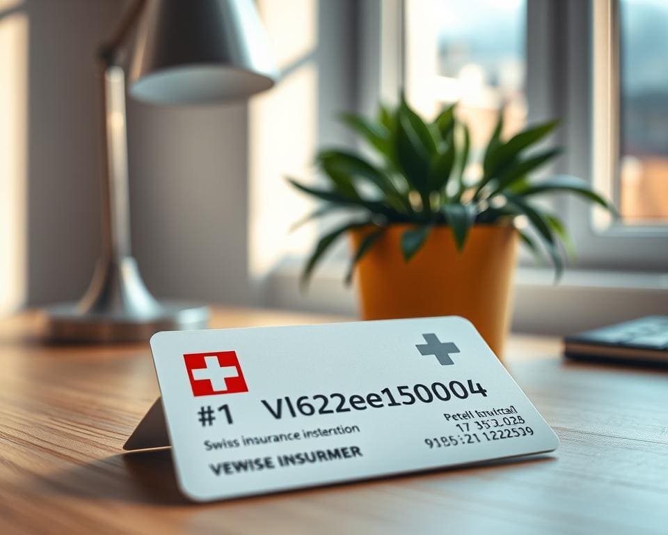 Was ist die Versicherungsnummer der Krankenkasse?