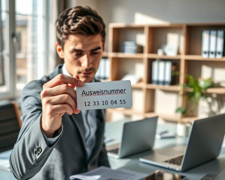 Was ist die Ausweisnummer?